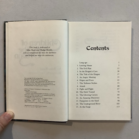 Children of the Dragon by Rose Estes Hardcover Book - Picture 3 of 6